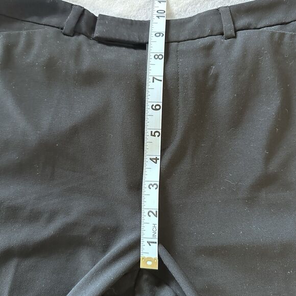 Coldwater Creek Pants High Rise Black Career Dress Size 10 Trousers Slacks - Picture 4 of 8